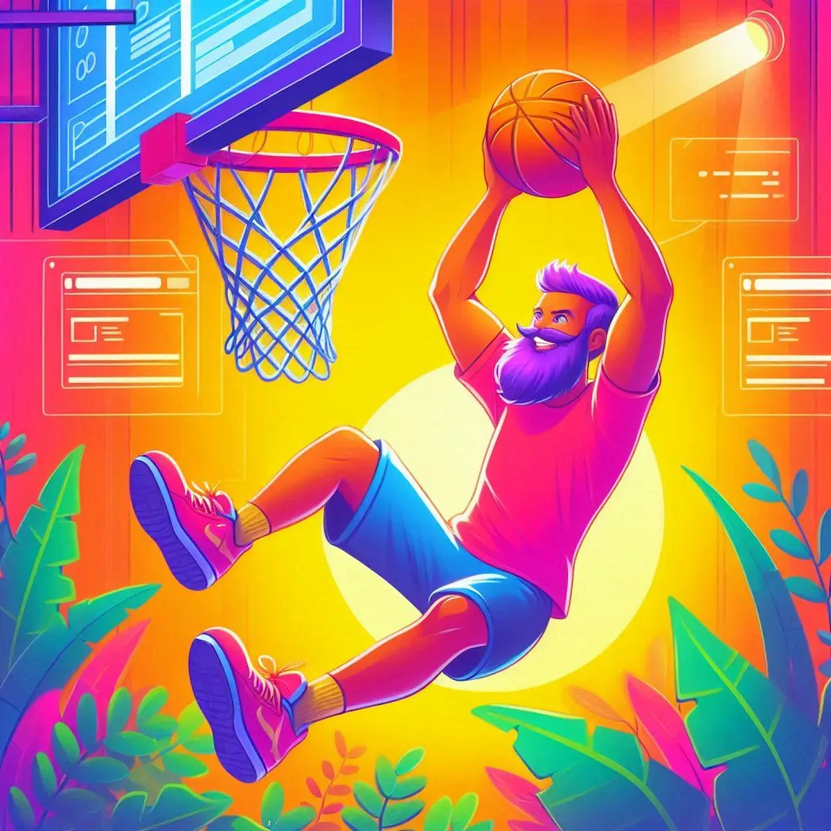 Slam Dunk Your Productivity: How Playing Basketball Can Boost Efficiency for Web Developers