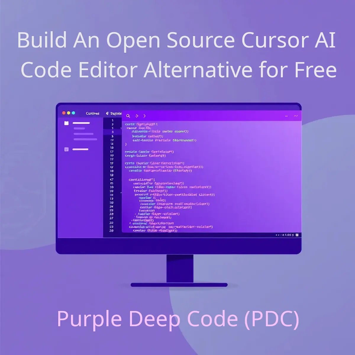 Building PurpleDeepCode: Your Open-Source AI-Powered Code Editor